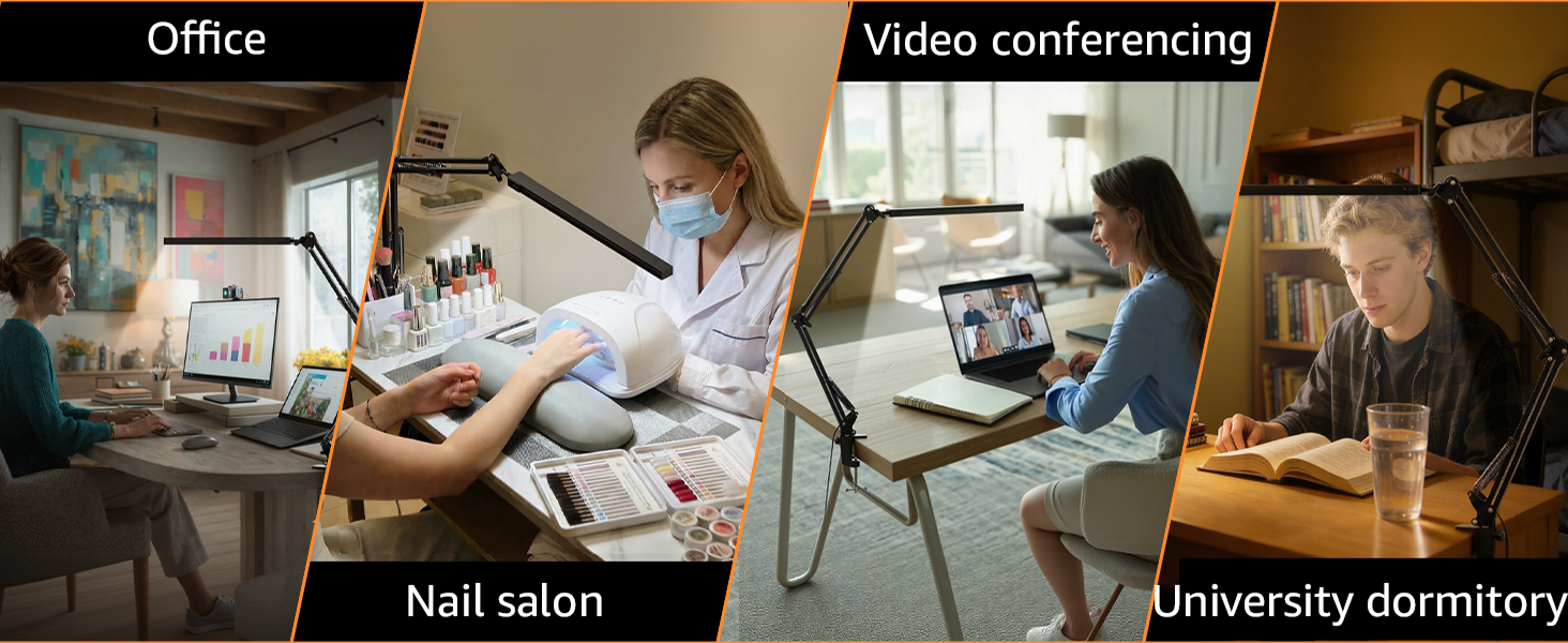 desk lamp usage scenarios