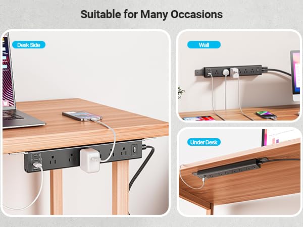 Mountable Surge Protector Power Strip