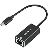 RSHTECH USB C to 2.5G Ethernet Adapter Aluminum Thunderbolt 3 Type C 2.5 Gigabit Network Adapter,...