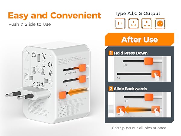 universal travel plug adapter