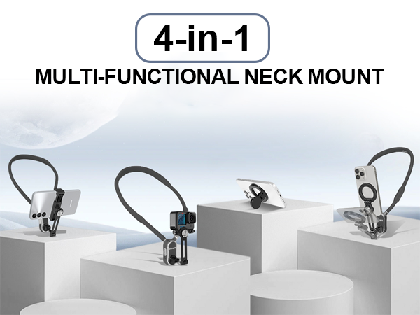 Magnetic Neck Phone Holder Mount 