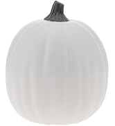 Vhxmaizxn 6.7 Inch Artificial Pumpkins Halloween Fall Harvest Lifelike Fake Foam Pumpkin Decorati...