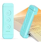 Glocusent USB Rechargeable Book Light, Portable Clip-on LED Reading Light, Reading Lights for Boo...