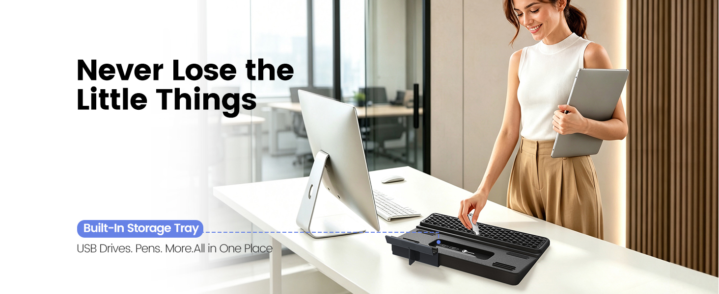 keyboard riser for desk