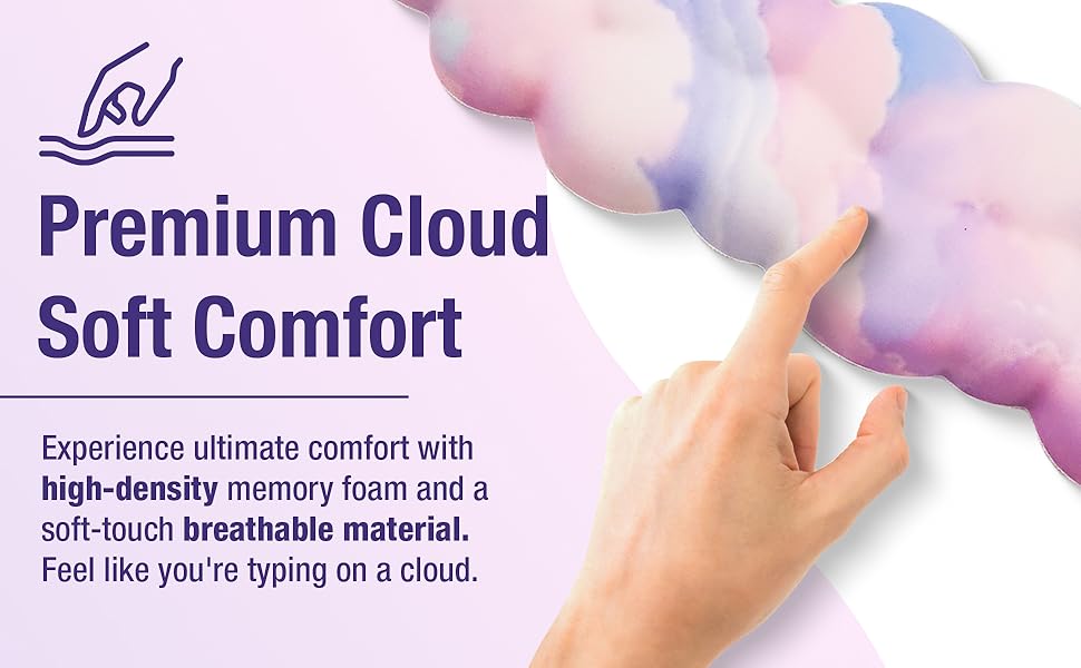 cloud wrist rest,keyboard