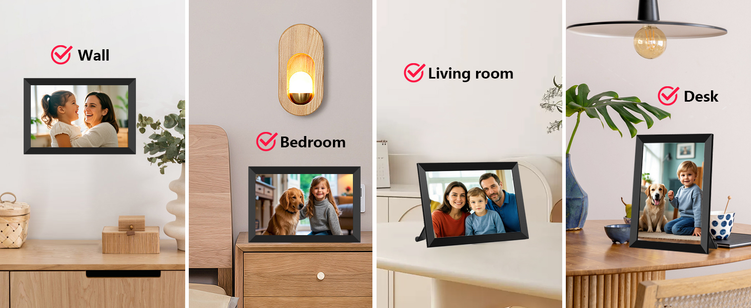 Frameo Digital Photo Frame 10.1 inch