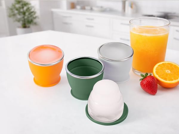 Used as an ice mould at home