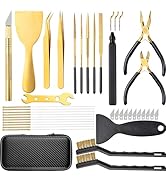 MAYJOY 3D Printer Tools Kit Essential with Tool Bag-3D Printing Accessories for Nozzle Cleaning, ...