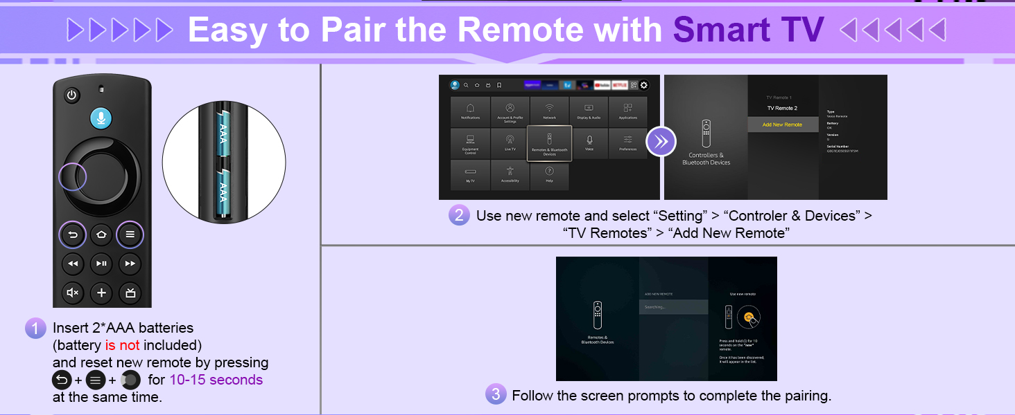 Remote Control Replacement