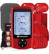 TENS Unit Muscle Stimulator, EMS Massager Machine for Shoulder, Neck, Sciatica and Back Pain Reli...