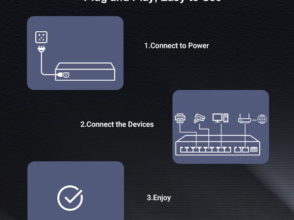 10 Port Gigabit PoE Switch