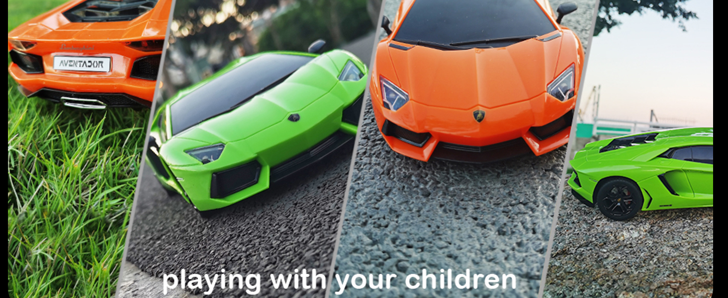 lamborghini remote control car green 5