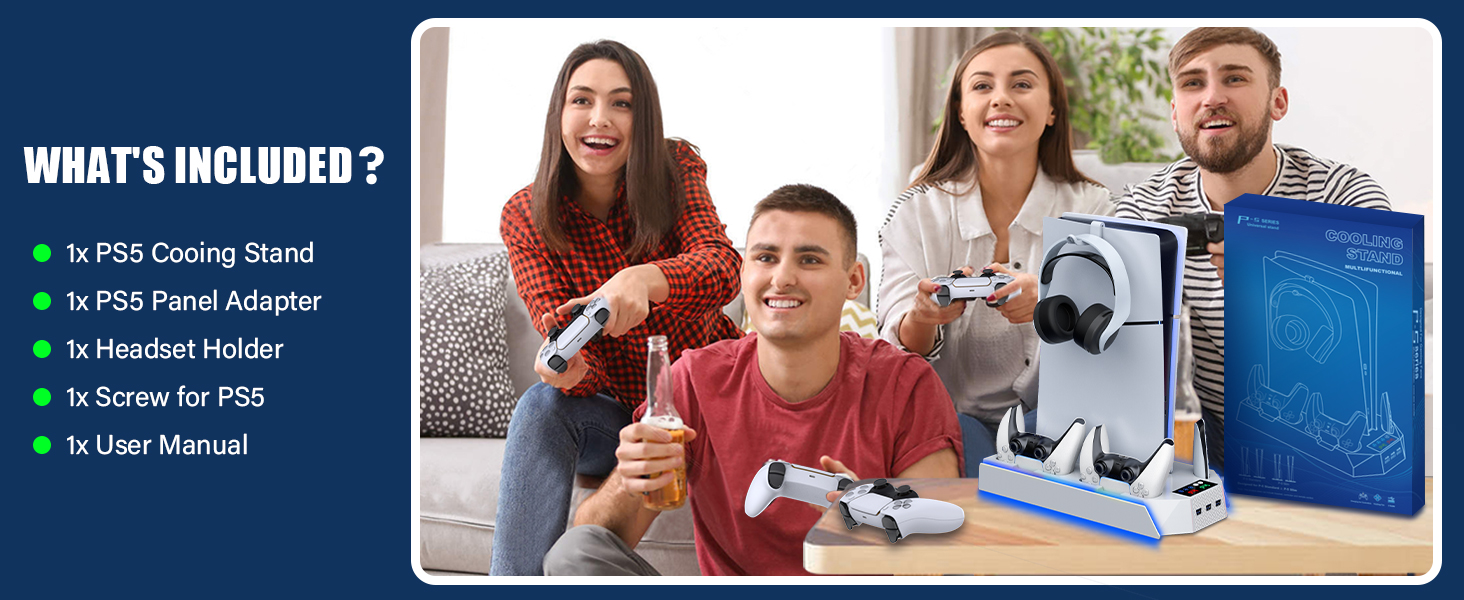 PS5 cooler stand vertical