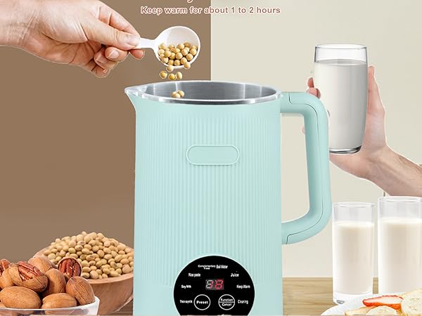 Delay Start 12 H Automatic Nut Milk Maker