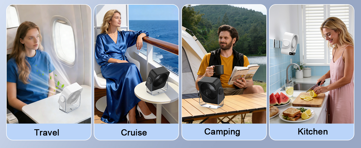 battery operated fans portable