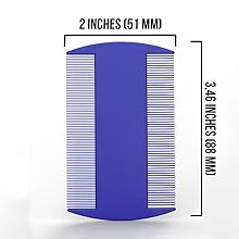 OWNHEALER Lice Comb Removal Lice Eggs Nit Dandruff Head Treatment Hair Peine para piojos y liendres