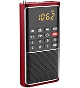 BOESPATR, Multifunction Radio,Portable mp3 Player, Support for TF Card USB Flash Drive Recording,...