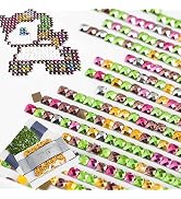 Metallic Diamond Painting Square Drill for Diamond Painting Accessories, Diamond Painting Beads f...