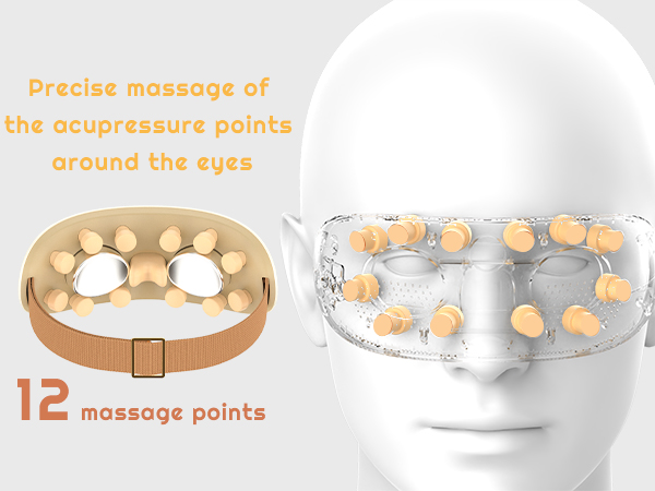 BEJA Eye Massager with Heat &amp;amp; Cooling