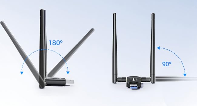 Wireless WiFi Adapter for Desktop PC
