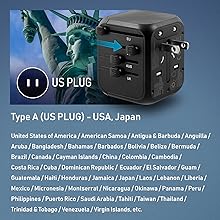 travel adapter international travel needs vacation cruise resort international foreign