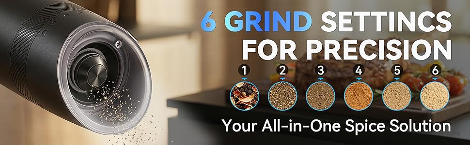 salt and pepper grinder set electric