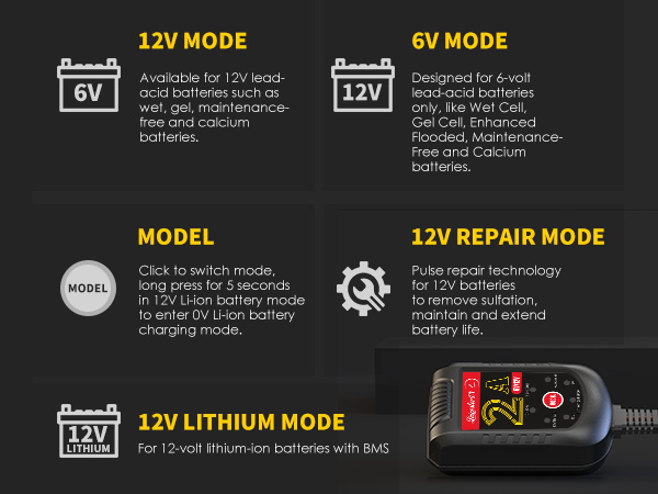 12 volt battery charger