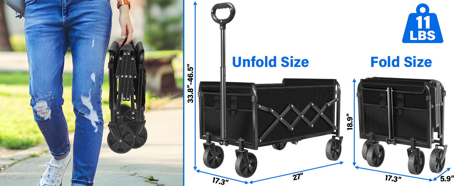Wagons Carts Foldable