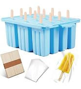 popsicle molds, Silicone ice pop mold Food Grade cakesicles mold for ice cream 50 popsicle sticks...