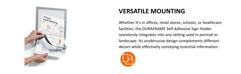 duraframe,magnetic frames,sign holder,magnetic frame,self-adhesive frame,magnetic sign holder,poster