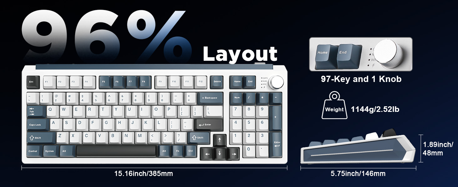 K98 Wireless Mechanical Keyboard