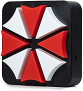 Numskull Resident Evil Umbrella Corp Lamp Wall Light - Ambient Lighting Gaming Accessory for Bedr...