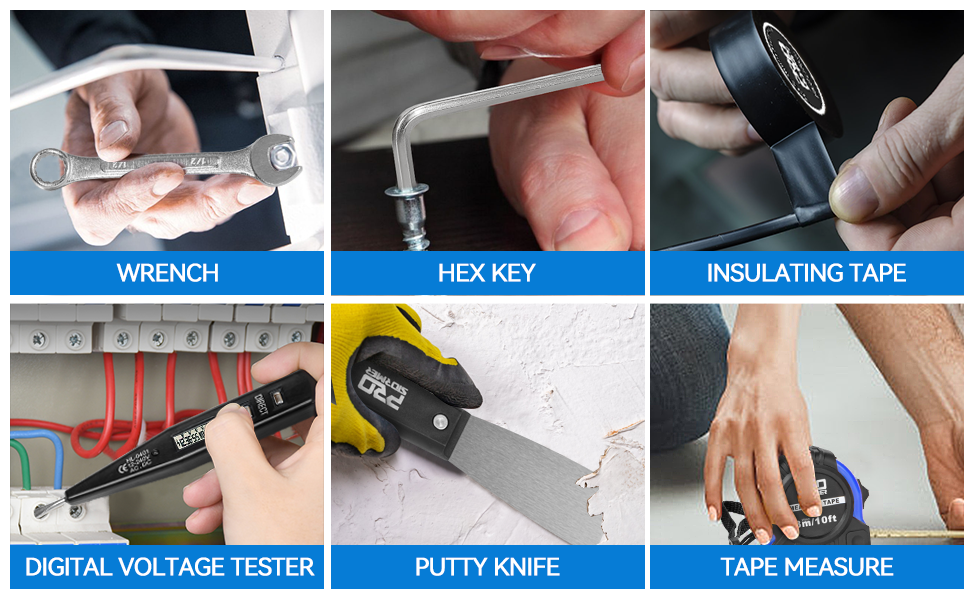 Our home repair tool sets for men includes sturdy handy carrying case