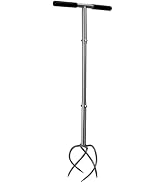 Walensee Upgrade Twist Tiller Manual Hand Tiller Garden Claw Cultivator with a Removable Big Claw...