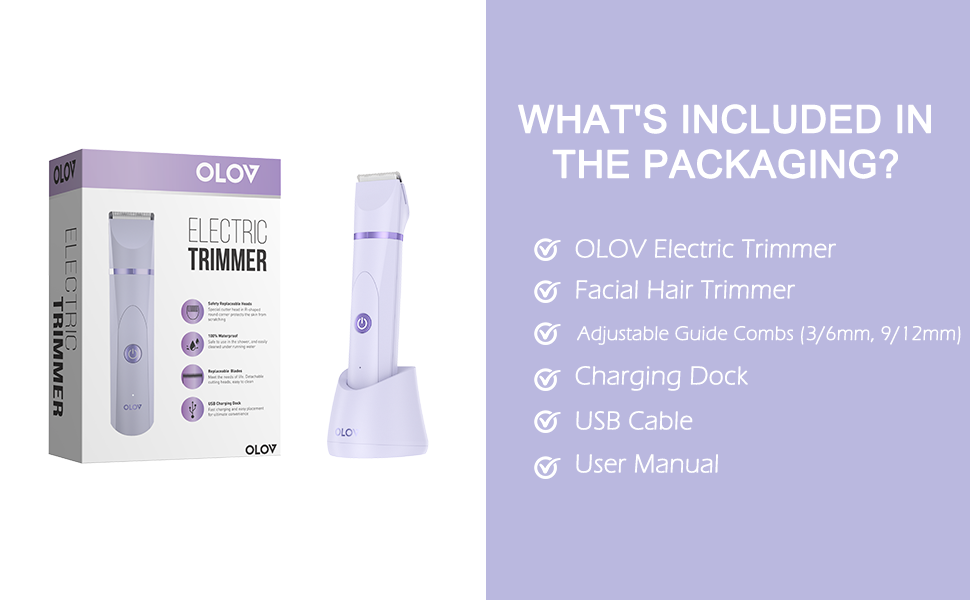 Body Hair Trimmer
