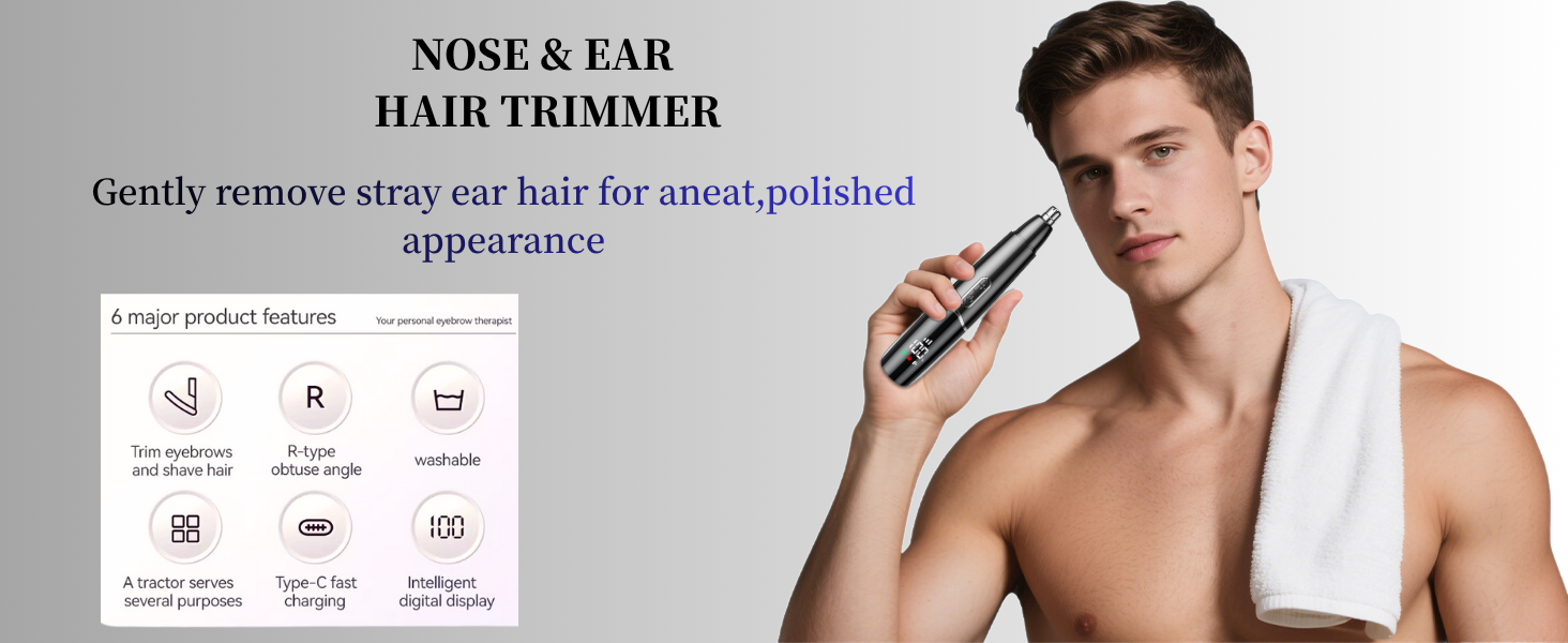 Nose &amp;amp; Ear Hair Trimmer