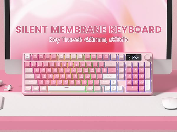 SILENT MEMBRANE KEYBOARD