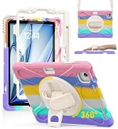 BRAECN for iPad Air 11 Inch M3/M2 (6th Gen) 2025/2024,iPad 5th/4th Gen 10.9 inch Case,Shockproof ...