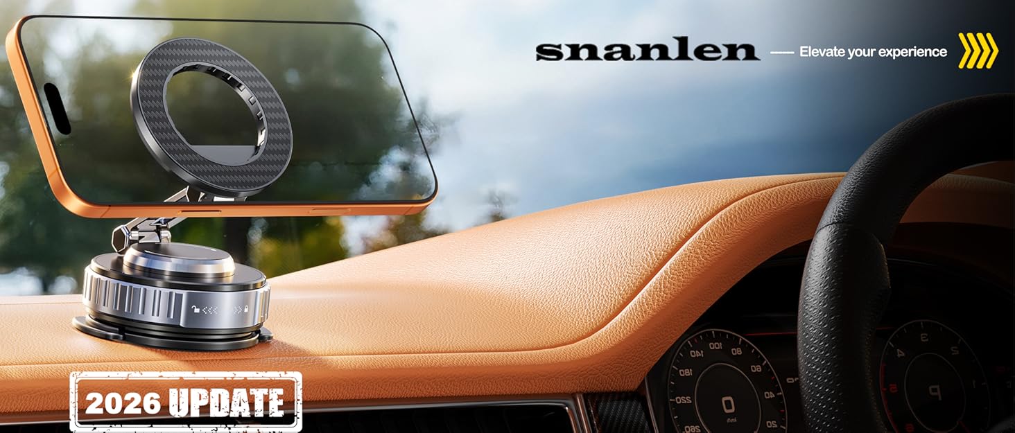 vacuum magnetic phone holder