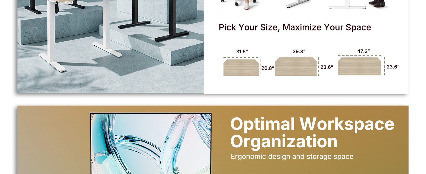 electric standing desk