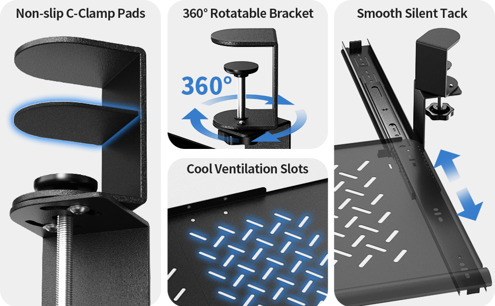 Keyboard Tray Under Desk