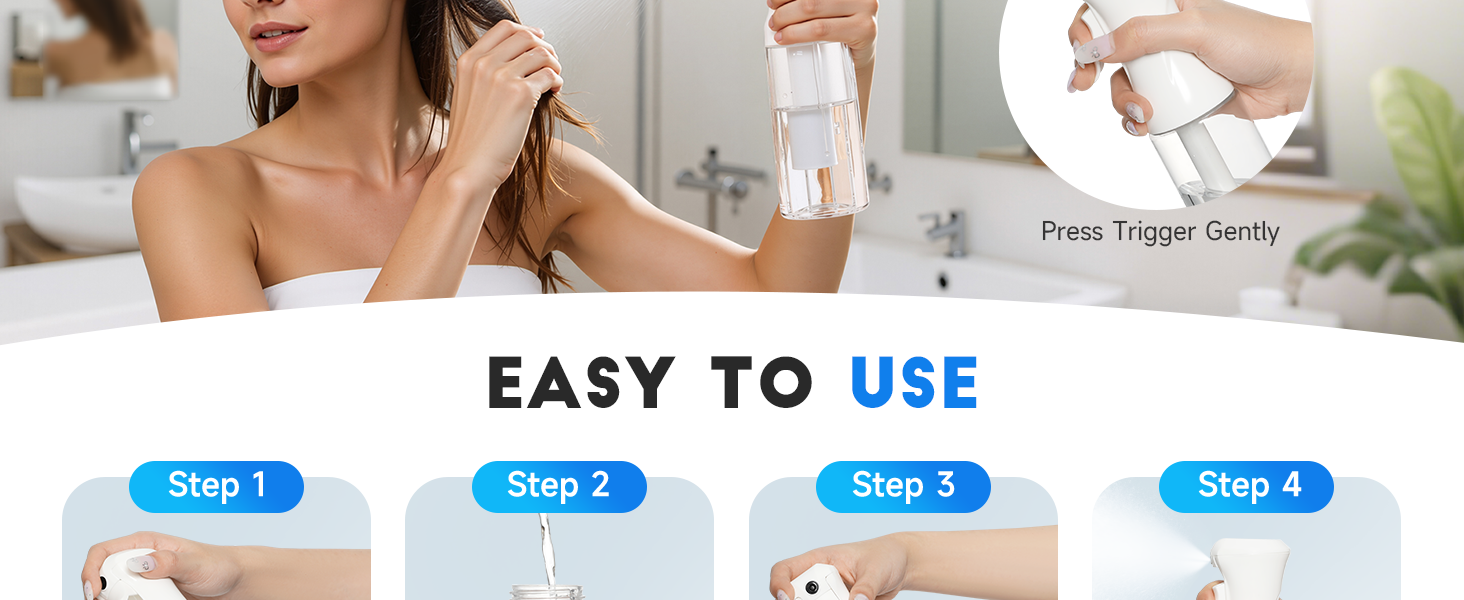 spray bottle for hair