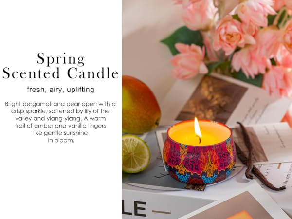 Candles for Home Scented Aromatherapy Candles Gifts Set for Women
