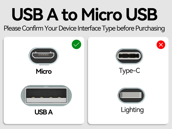 micro usb to usb