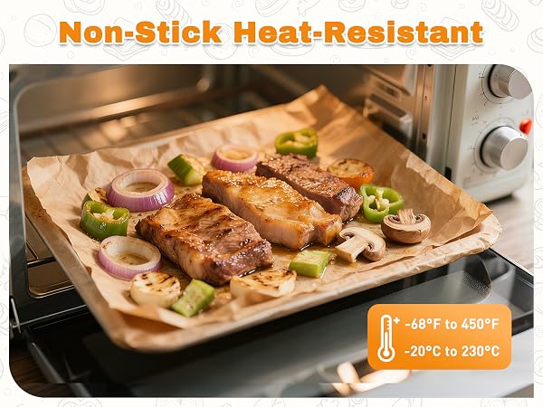 non-stick heat-resistant