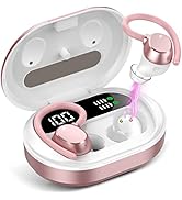 sprtoybat Wireless Earbuds, HiFi Stereo Bluetooth 5.3 Running Headphones with Dual LED Display 30...