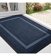 OLANLY Front Door Mat Indoor Outdoor Entrance, Waterproof All-Season, All-Weather Doormat, Sturdy...