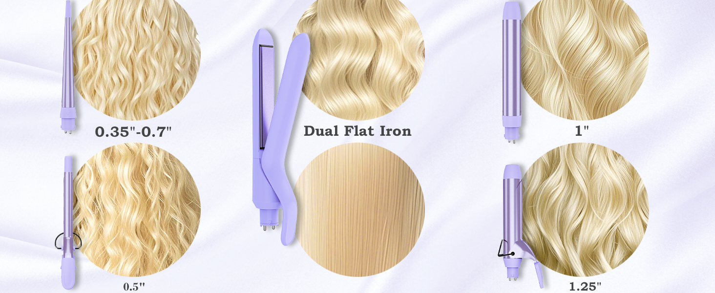 wand curling iron flat iron hair straightener