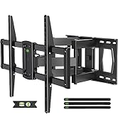 UL Listed Full Motion Mount, USX MOUNT Wall Mount for Most 42-86 inch TVs, Holds up to 120lbs, Ma...