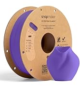 Snapmaker Matte PLA Filament 1.75mm, RFID 3D Printer Filament for Snapmaker U1, Dimensional Accur...